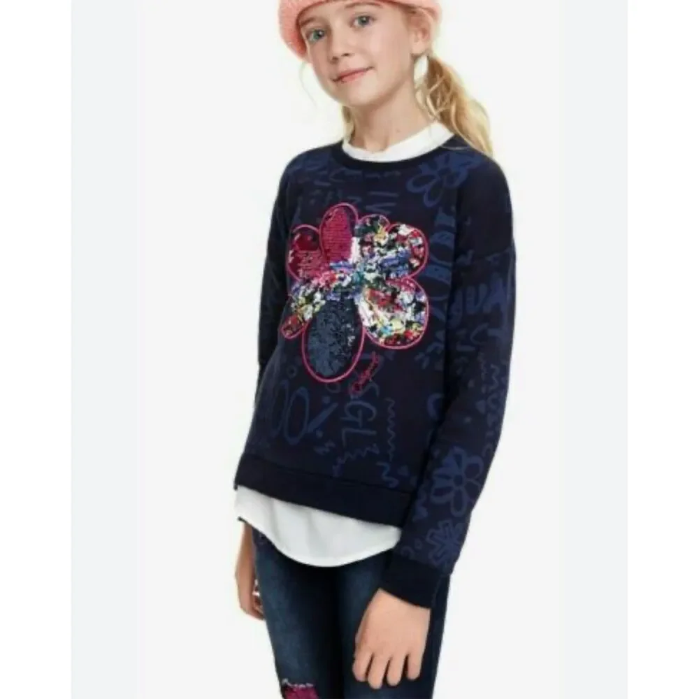 Desigual Sweatshirt Kentucky Size 5/6Girls